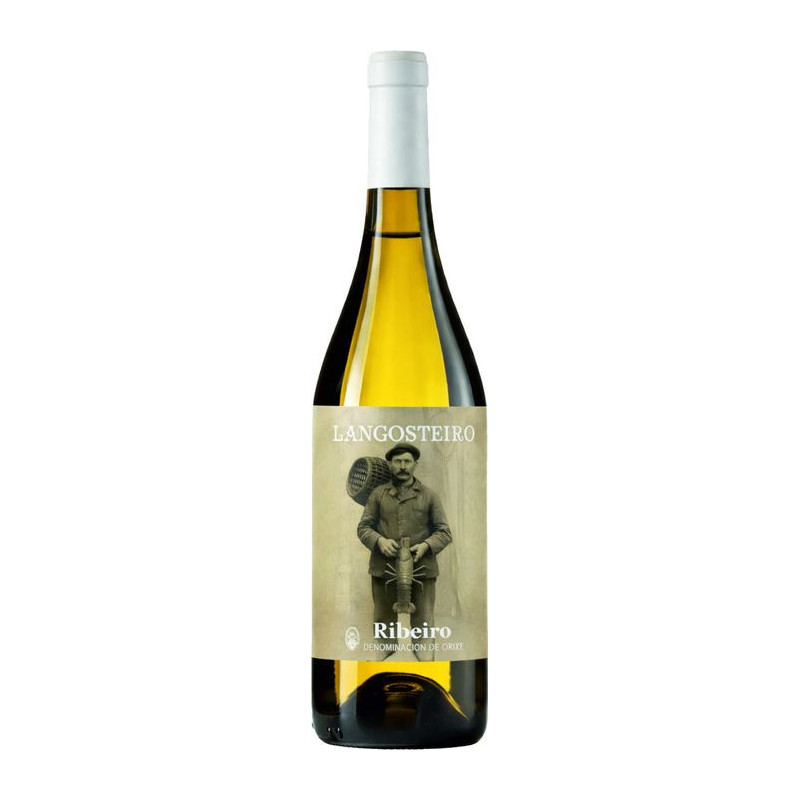 Langosteiro blanco Ribeiro, botella individual Langosteiro blanco Ribeiro, botella individual