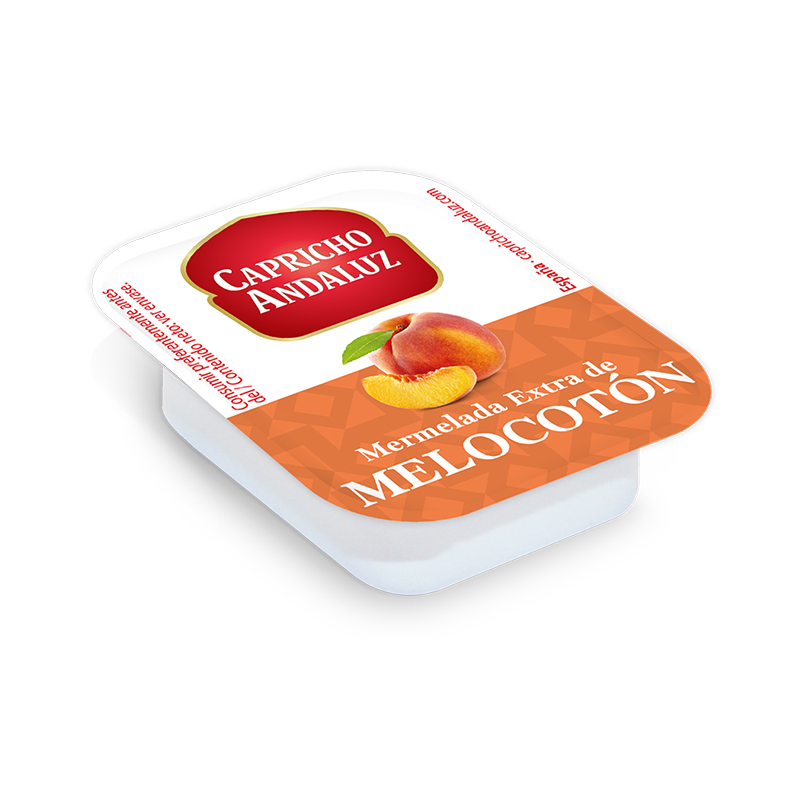 Mermelada Melocotón Tarrinas 25 gr. 48 Tarrinas Mermelada Melocotón Tarrinas 25 gr. 48 Tarrinas