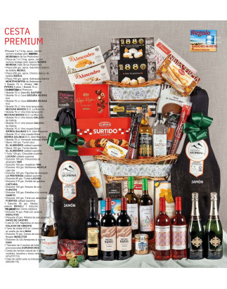 Cesta de Navidad Modelo Premium