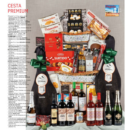 Cesta de Navidad Modelo Premium