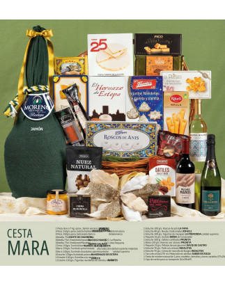 Cesta de Navidad Modelo Mara