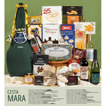 Cesta de Navidad Modelo Mara