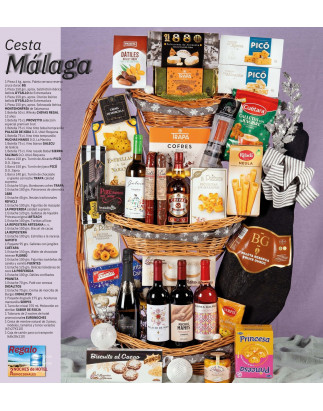 Cesta de Navidad Málaga