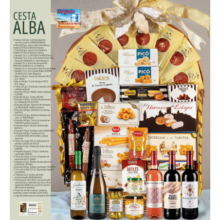 Cesta de Navidad Alba