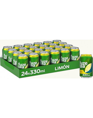 FuzeTea Limón 24 Botes 33cl.