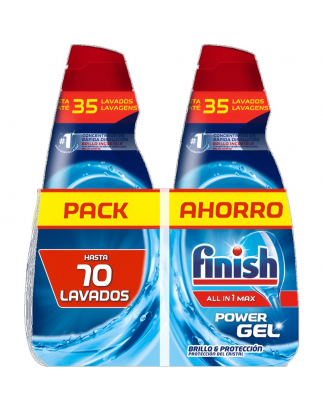 Finish Detergente Lavavajillas Liquido 70+70 Lavados