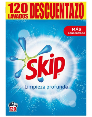 Detergente Skip Polvo 120 Lavados