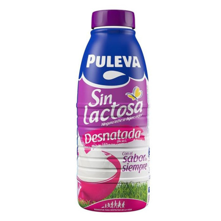 Leche sin lactosa, pack de 6 unidades de 1 L