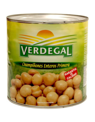 Champiñon Entero Verdegal  3 kg