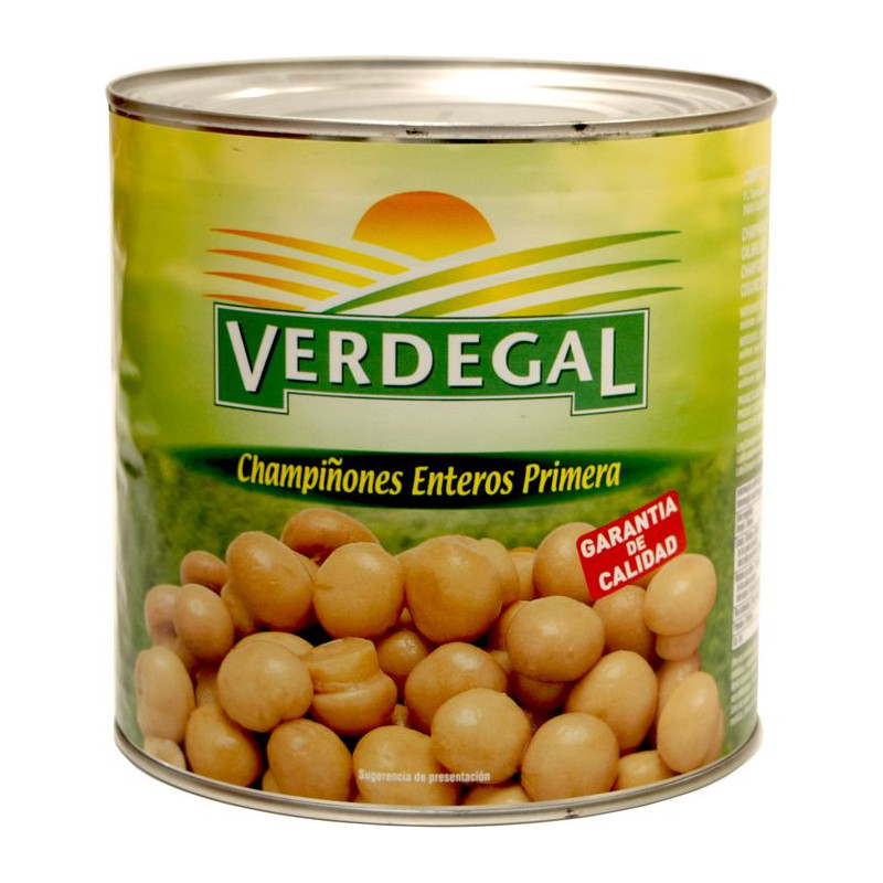 Champiñon Entero Verdegal  3 kg