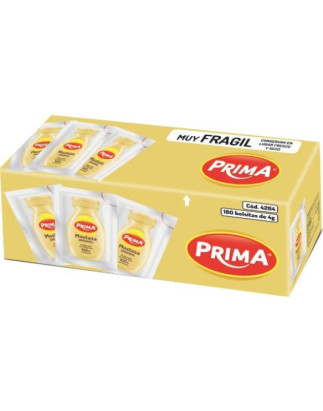 Mostaza Prima Sobres 4grs X 180u.