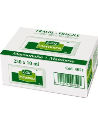 Mayonesa "LAU" 250 sobres 10ml.