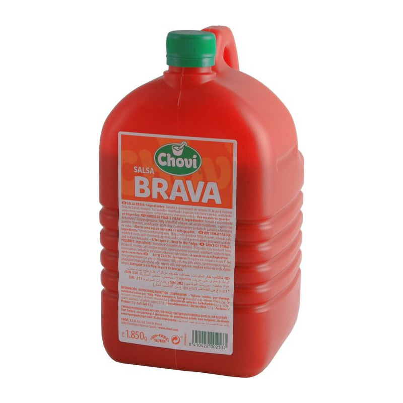 Salsa Brava CHOVI 1850grs. Salsa Brava CHOVI 1850grs.