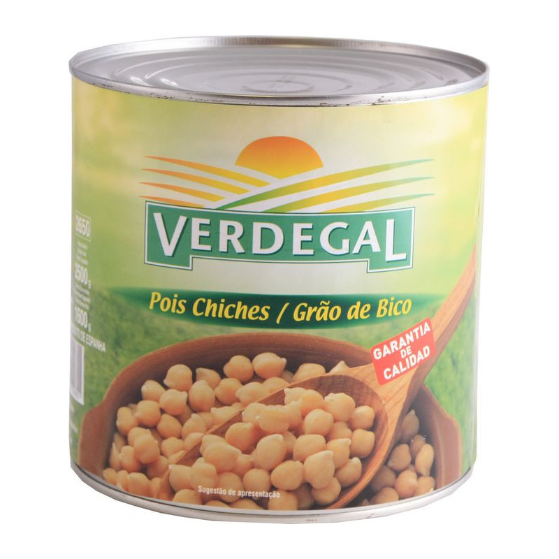 Garbanzo Verdegal Lata 2,5kg.