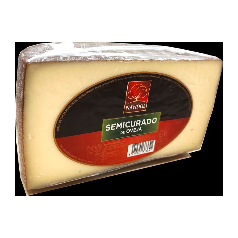 Queso Oveja Semi MEDIA RUEDA Queso Oveja Semi MEDIA RUEDA
