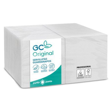 Servilleta Blanca 20x20  3200U.