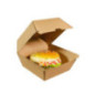 Caja Hamburg.Kraft 12x12x6,5 100u. Caja Hamburg.Kraft 12x12x6,5 100u.