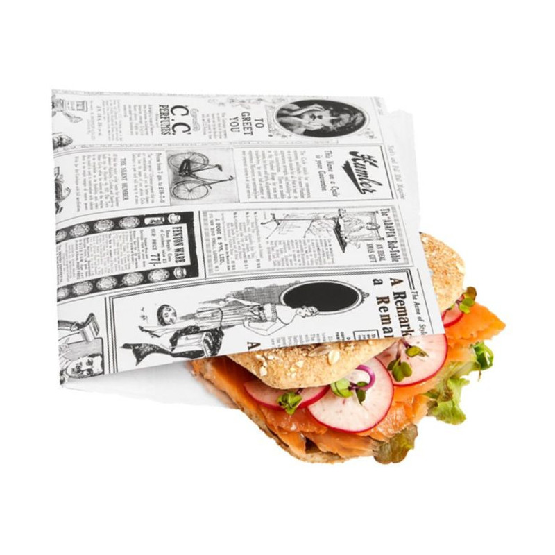 Envol. Hamb/Kebap 16x16,5cm 500u. Envol. Hamb/Kebap 16x16,5cm 500u.