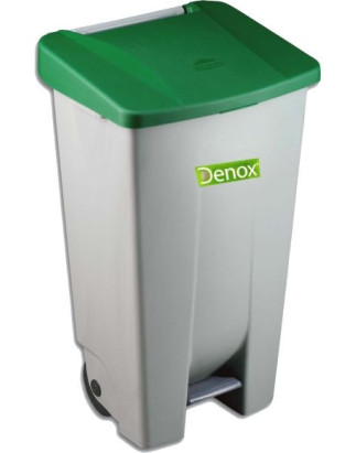Contenedor Pedal C/Ruedas 120L.