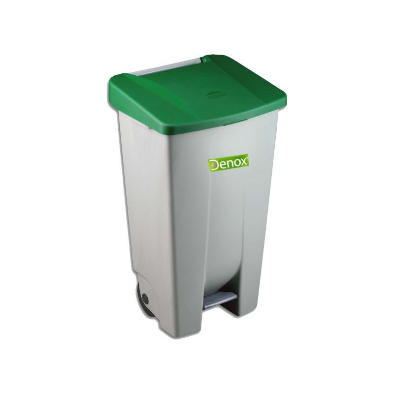 Contenedor con pedal y ruedas, 120 L Contenedor con pedal y ruedas, 120 L