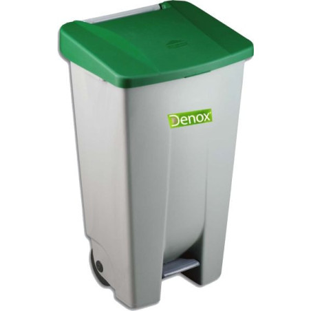Contenedor Pedal C/Ruedas 120L.