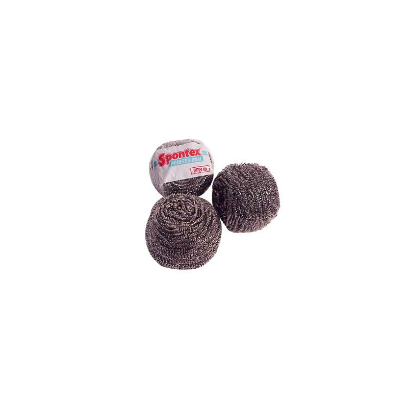 Esponjilla de acero inoxidable Spontex Esponjilla de acero inoxidable Spontex