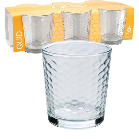 Pack 6 Vasos Bajo GALA 26cl.