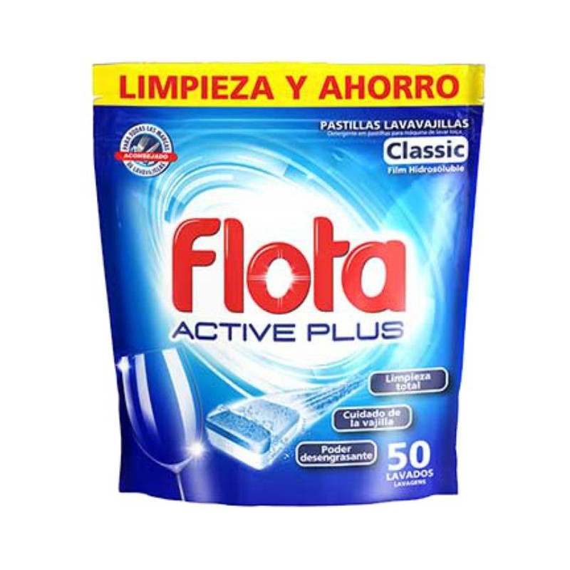 Pastillas lavavajillas Flota, 50 unidades