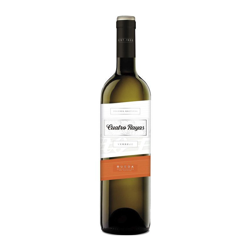 Cuatro Rayas Rueda, caja de 6 botellas