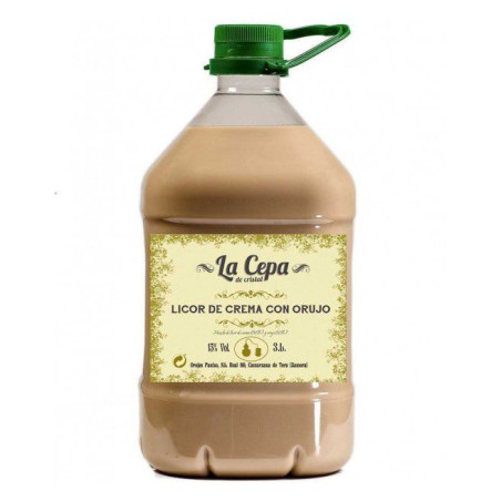 3 L.Crema Orujo Cepa Cristal