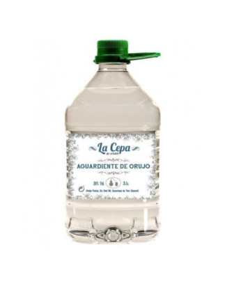 3 L.Orujo Cepa Cristal