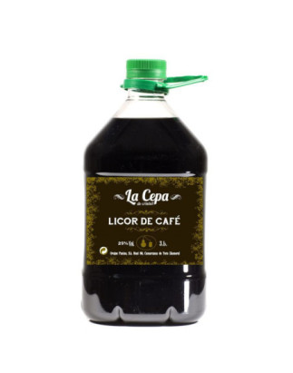 3 L.Licor Café Cepa Cristal